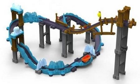Set Chuggington Die-Cast Stack Track - Pestera de gheata TOMY