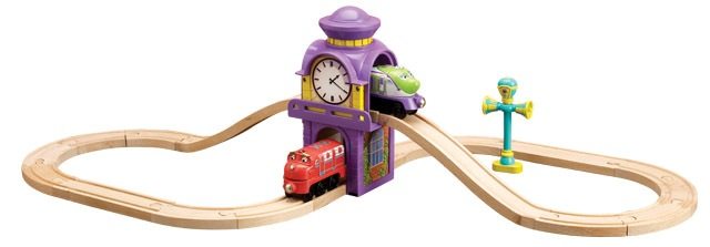 Chuggington Lemn - Set joc Orologiu supraetajat TOMY