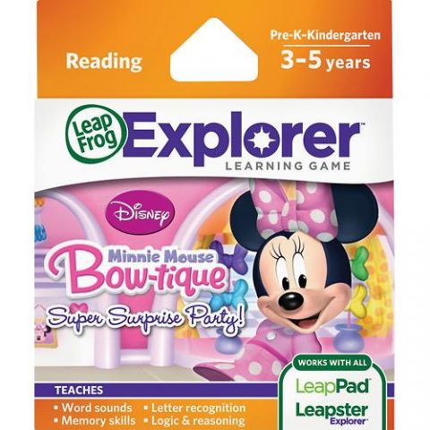 Soft educational LeapPad Disney - Buticul lui Minnie LEAP39126 LeapFrog