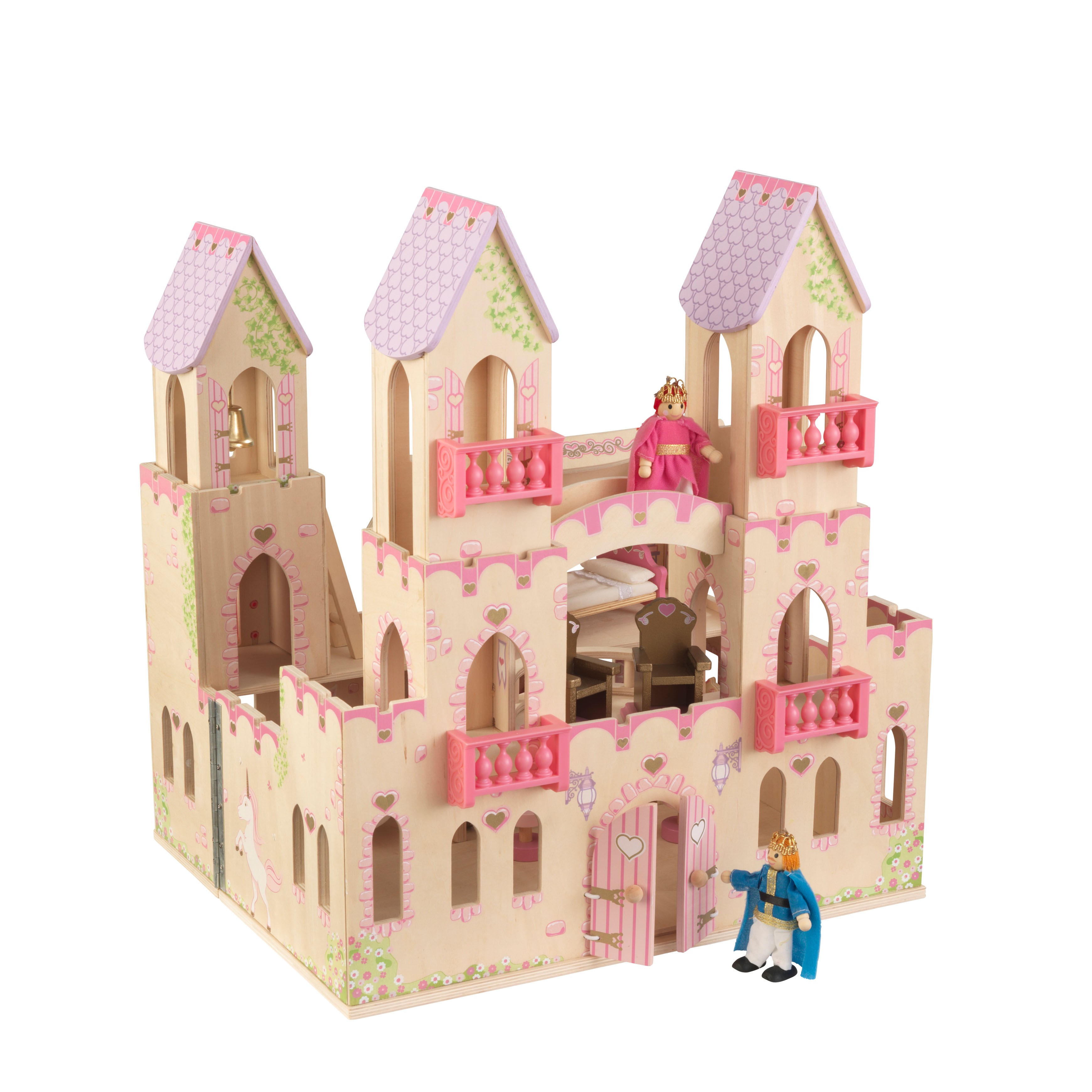 Casuta pentru papusi Princess Castle KidKraft