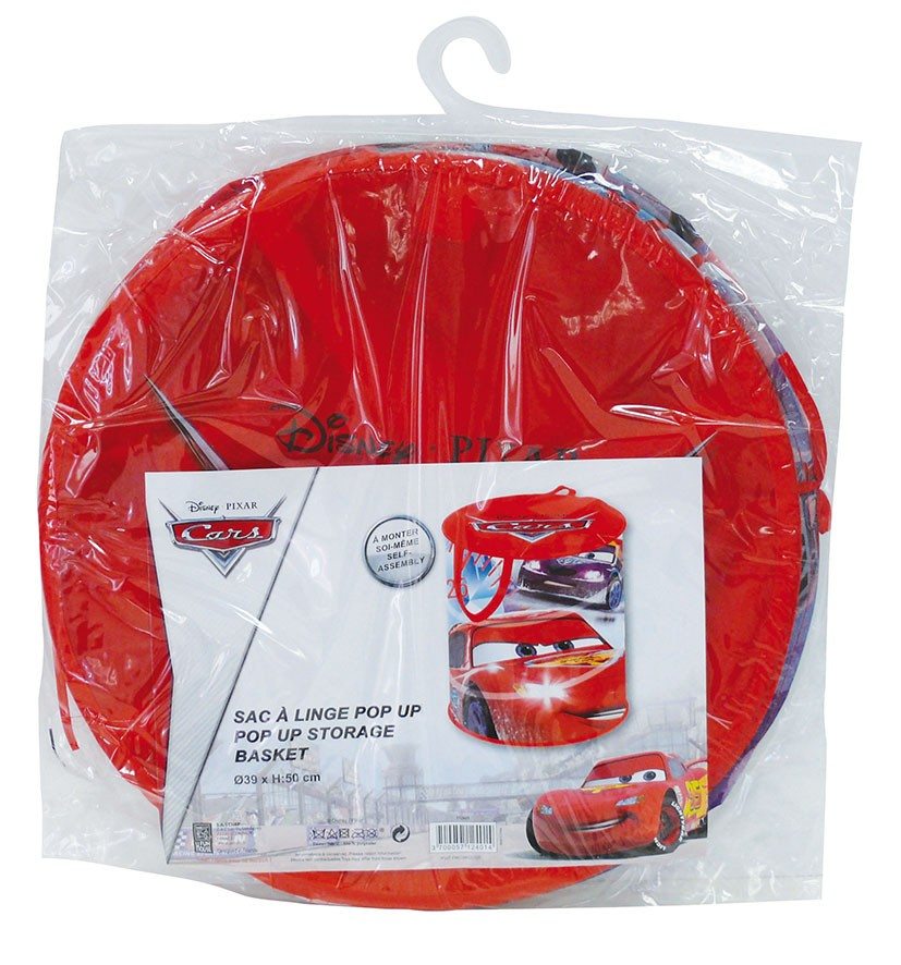 Sac pentru depozitare jucarii Disney Lightning McQueen Fun House - imagine 2