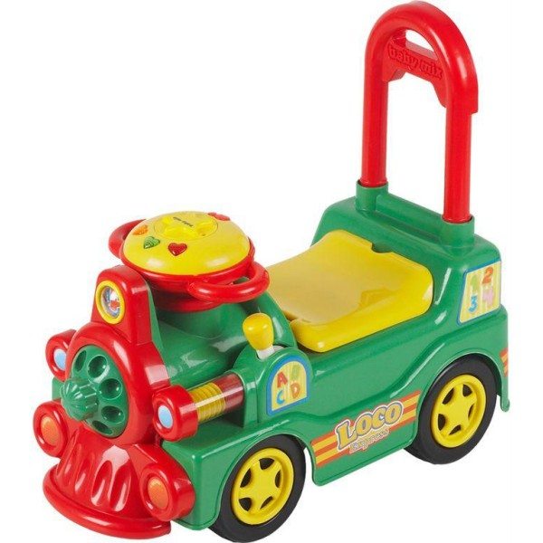 Locomotiva pentru copii Loco - verde Baby Mix