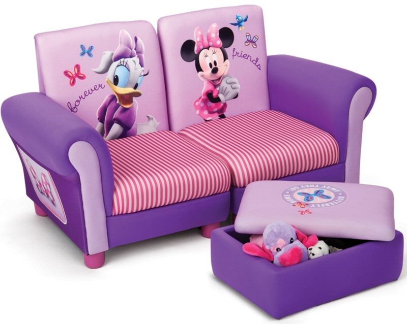 Canapea 3 in 1 Disney Minnie Mouse Delta Children - imagine 4