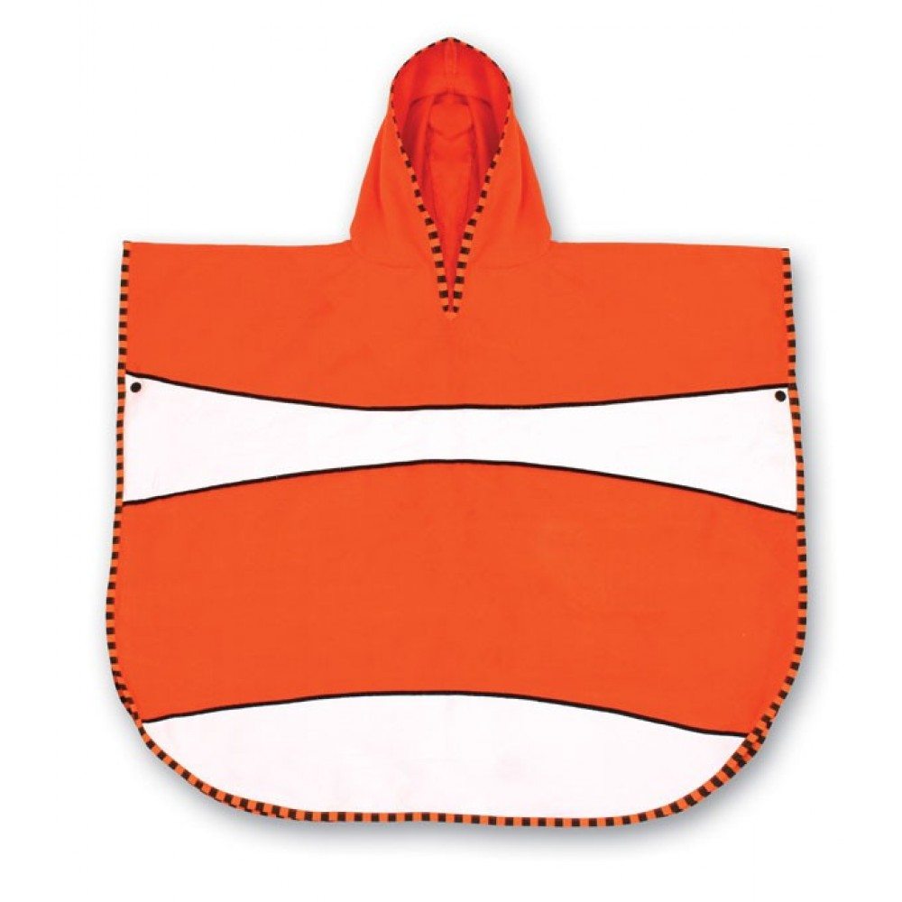 Poncho pentru Plaja UPF 50+ Clownfish 3-6 ani