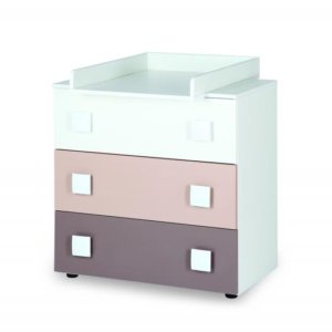 Comoda de infasat Klups Paula Latte