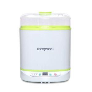 Sterilizator biberoane 2 in 1 cu functie de gatire cu aburi Cangaroo Pure XDQ10-B
