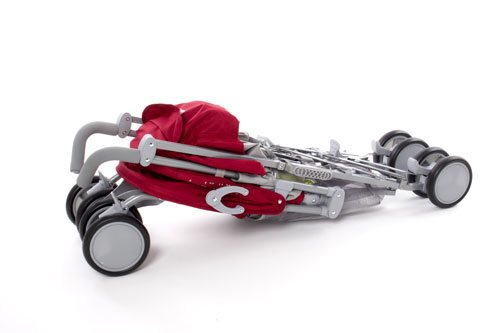 Carucior sport Buggy Prestige Dark Red Kinderkraft - imagine 3
