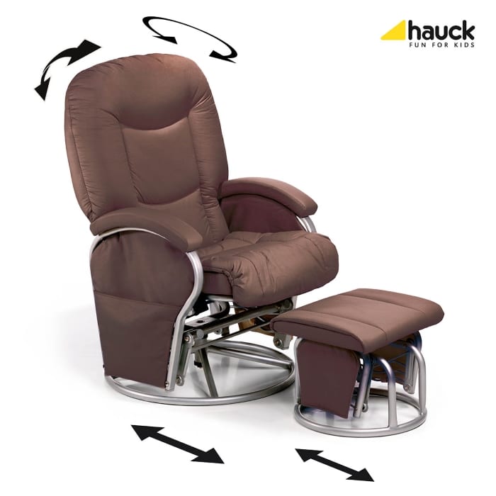 Fotoliu Balansoar - Metal Glider Recline - Maro Hauck