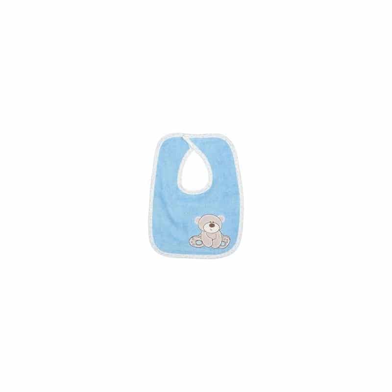 Baveta bumbac Lilly bear Fillikid 2 buc/set  (Culoare: Blue)