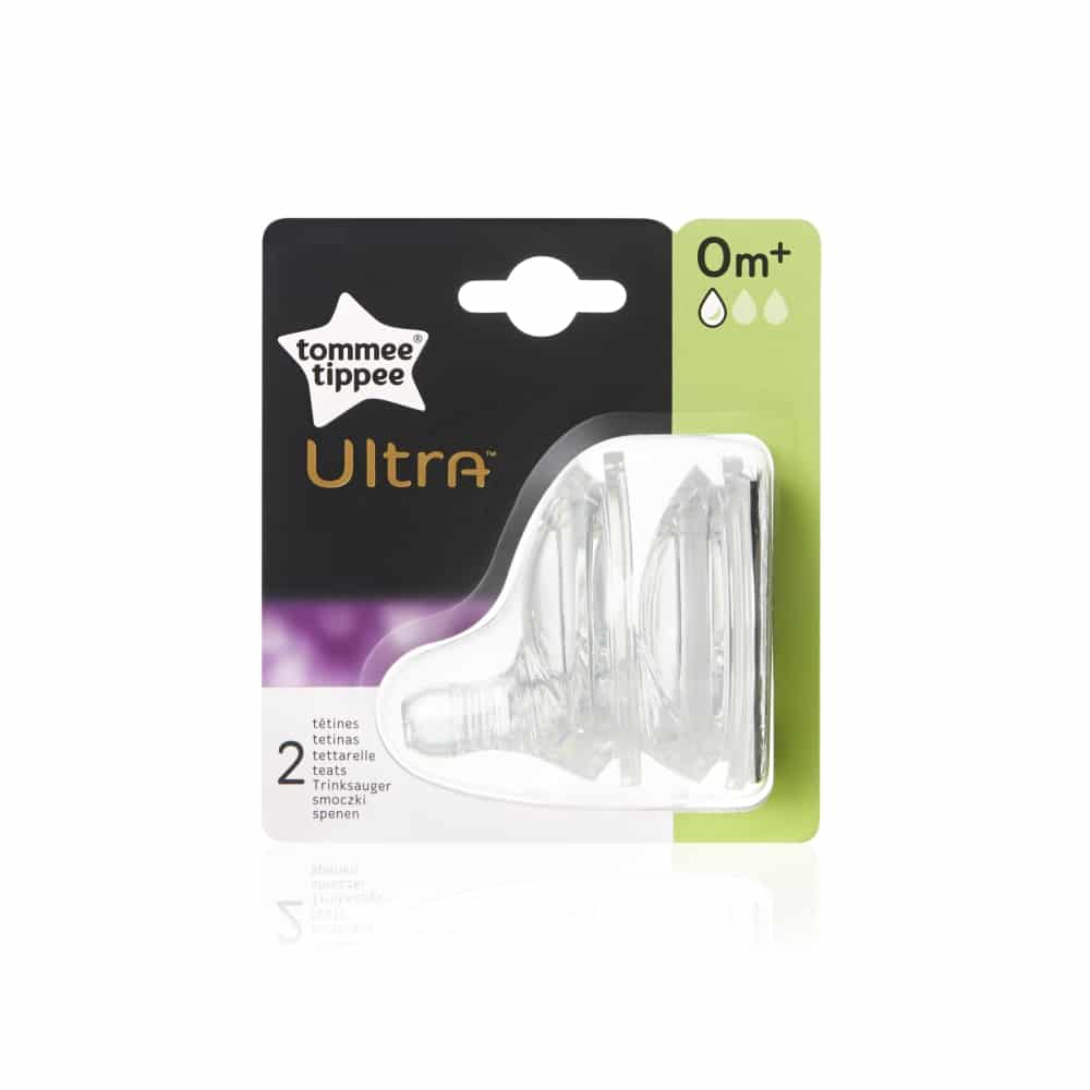 Tommee Tippee Tetine cu flux lent ULTRA Tommee Tippee