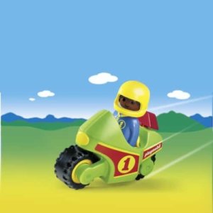 1.2.3 MOTOCICLETA Playmobil