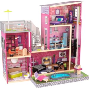 Casuta pentru papusi Uptown KidKraft