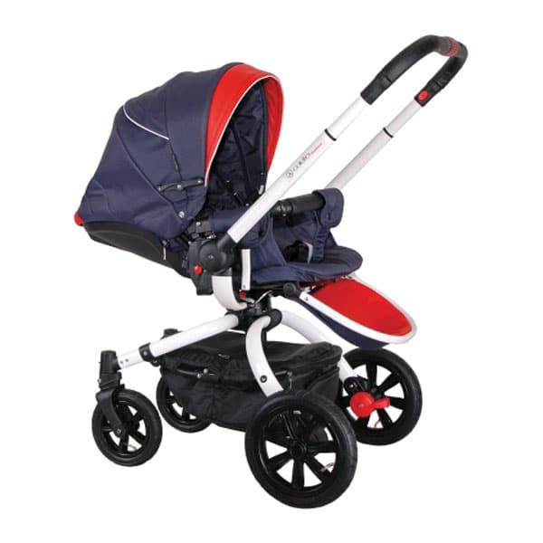 Carucior Marcello 3 in 1 albastru Coletto