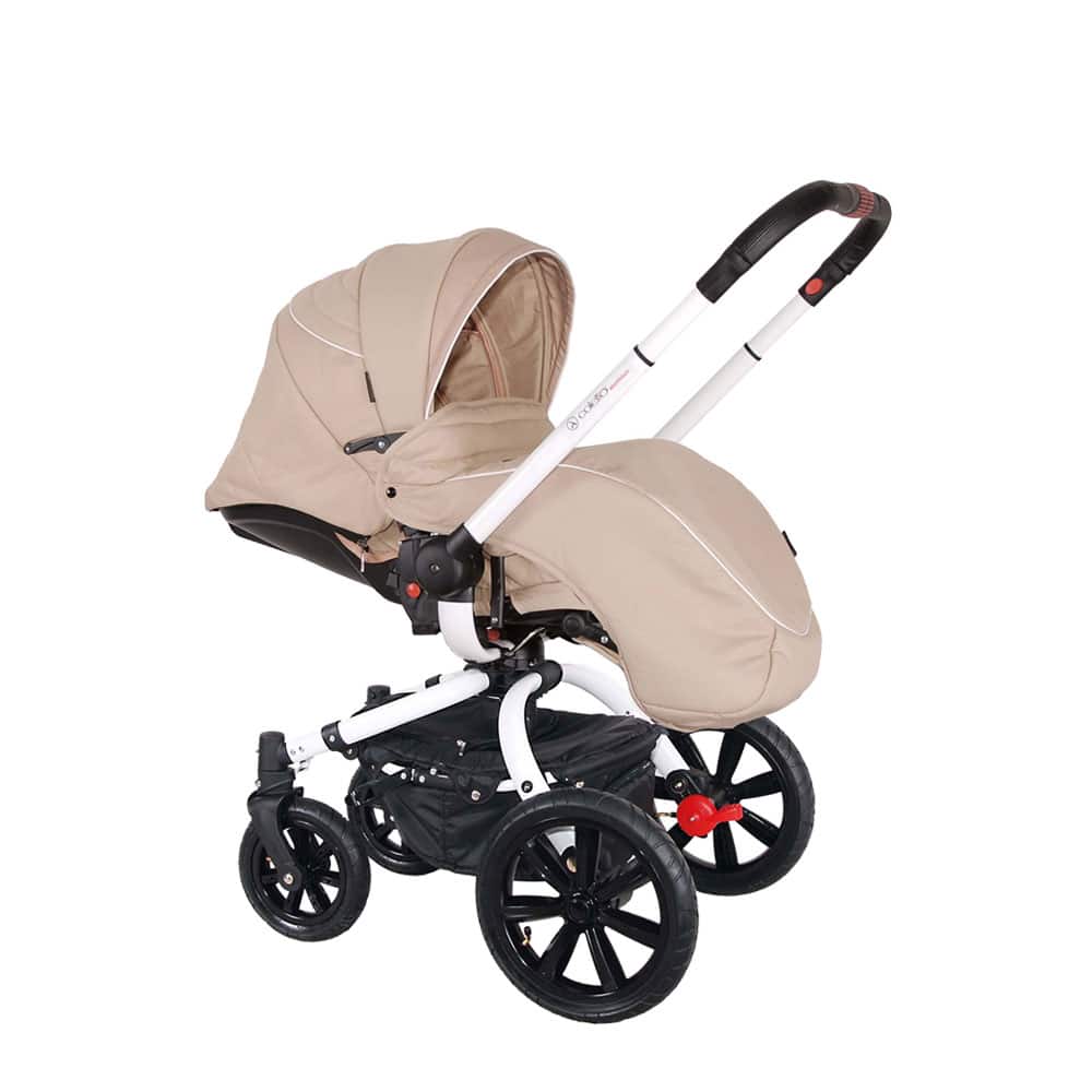Carucior rotativ Marcello 2 in 1 bej Coletto - imagine 4