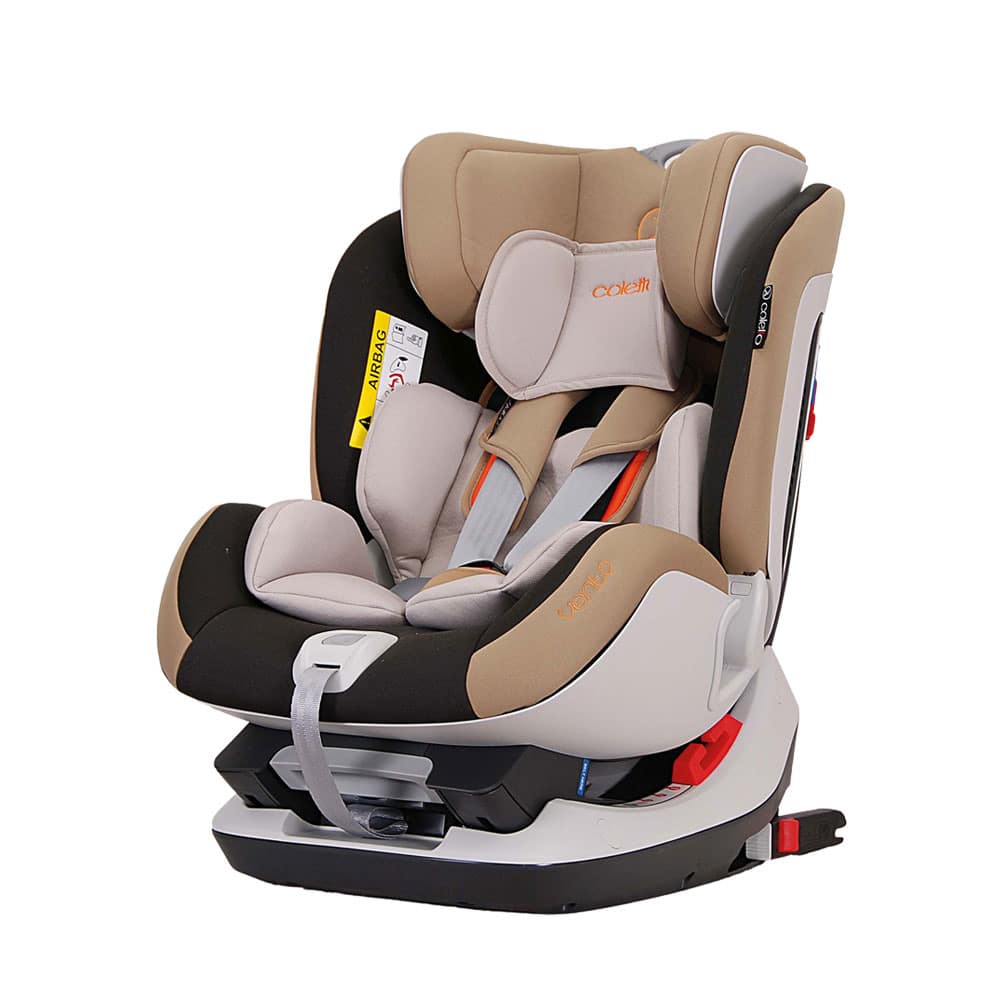 Scaun auto Vento cu ISOFIX si Top-Tether 0-25 kg Bej Coletto