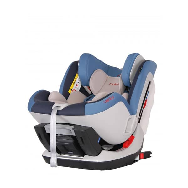 Scaun auto Vento cu ISOFIX si Top-Tether 0-25 kg Blue Coletto - imagine 2