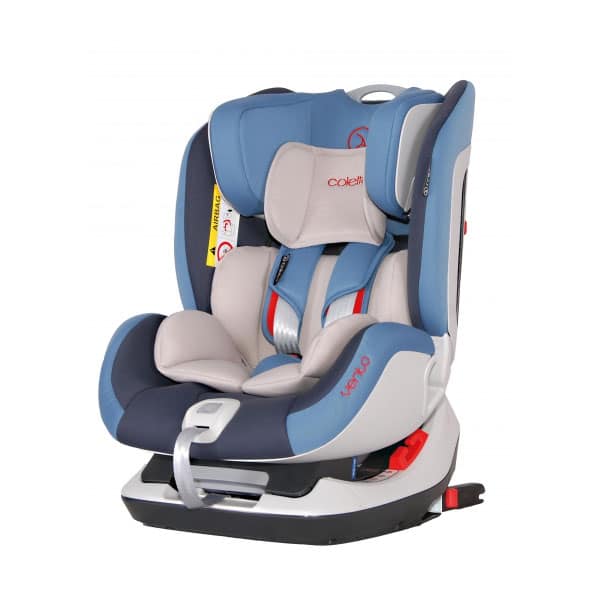 Scaun auto Vento cu ISOFIX si Top-Tether 0-25 kg Blue Coletto - imagine 3