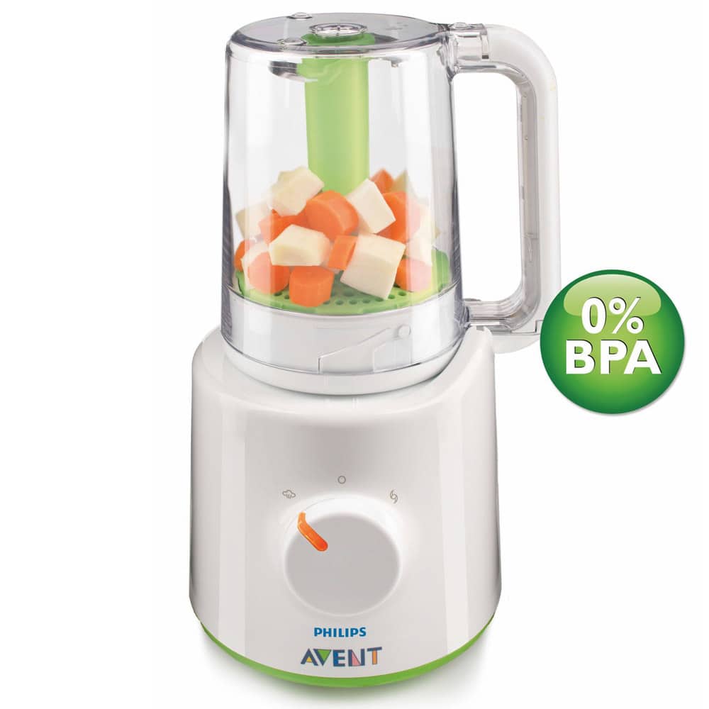 Aparat de gatit cu aburi si blender SCF870/22 Philips Avent