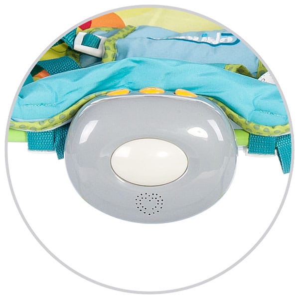 Balansoar musical cu vibratii Chipolino Relax pink - imagine 2