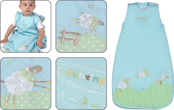 Sac de dormit Counting Sheep 0-6 luni 3.5 Tog The Dream Bag - imagine 5