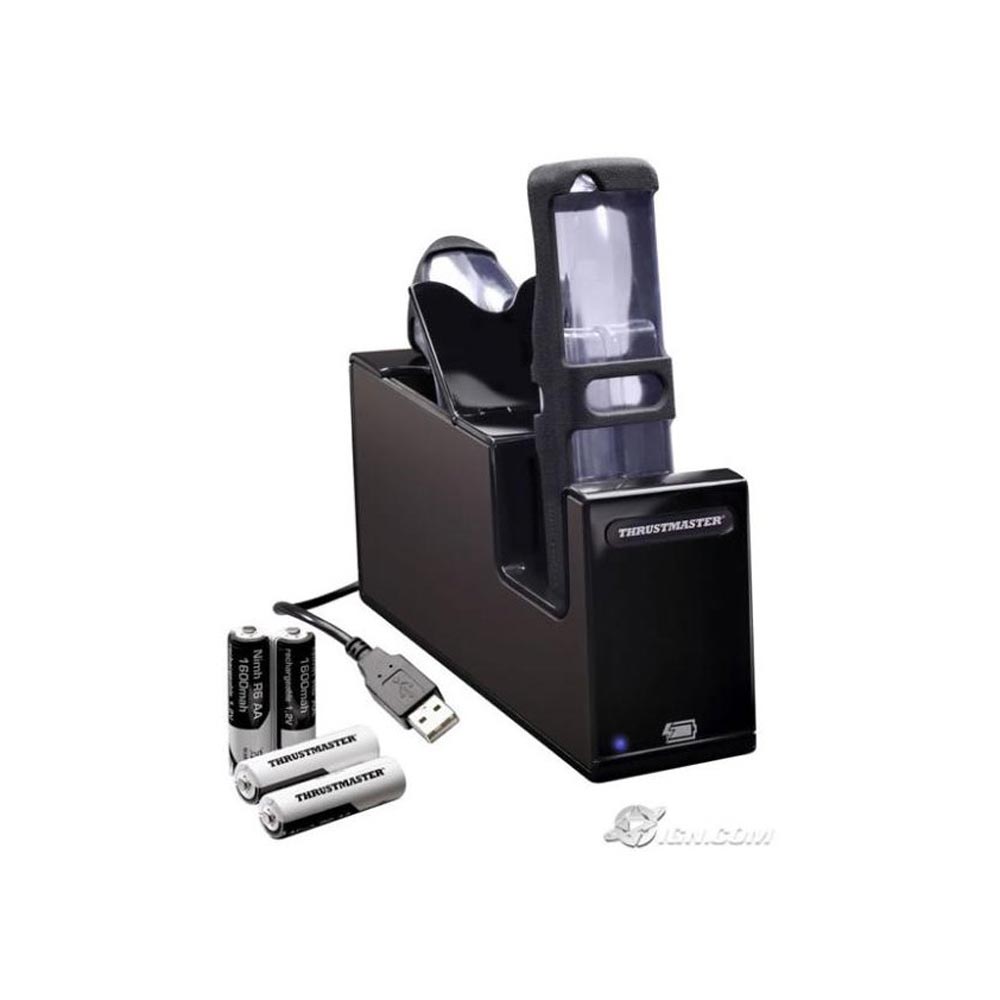 Set suport+incarcator baterii consola Nintendo Wii Thrustmaster