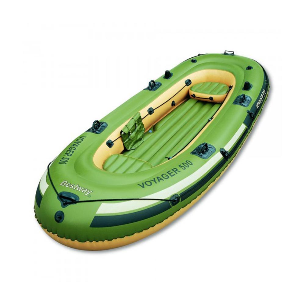 BESTWAY SET BARCA 500 VOYAGER 348x141 CM + VASLE