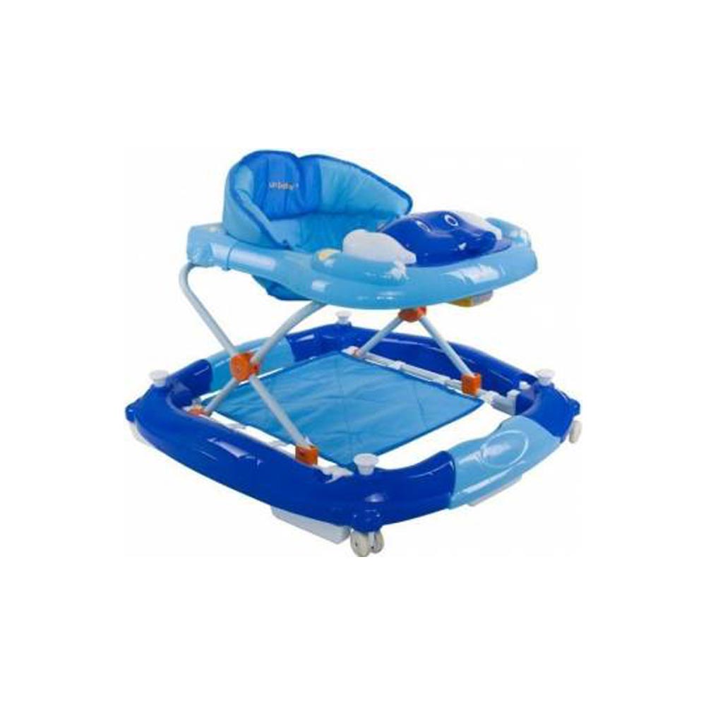 Premergator Elefant cu sistem de balansare - Sun Baby - Albastru