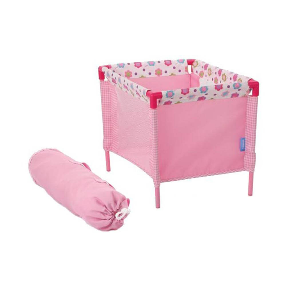 Tarc Papusi - Doll Play Yard Spring Pink Hauck Toys