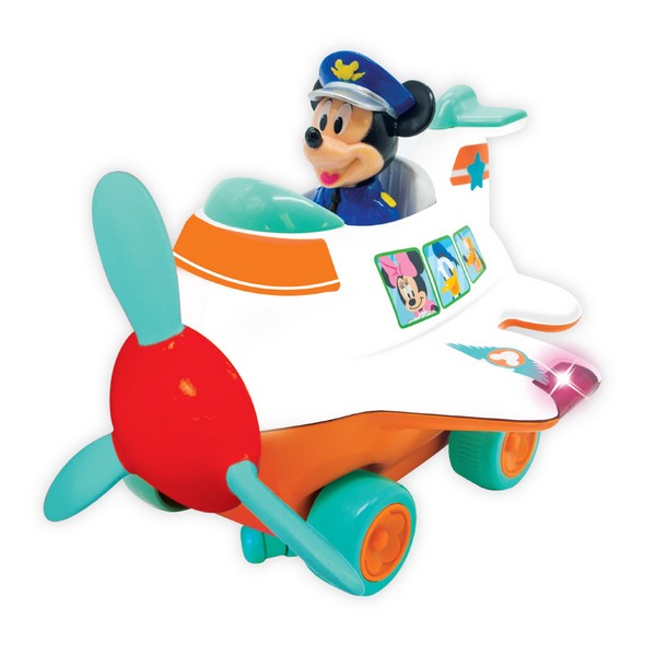 Avionul de aventuri interactiv Mickey Mouse Kiddieland