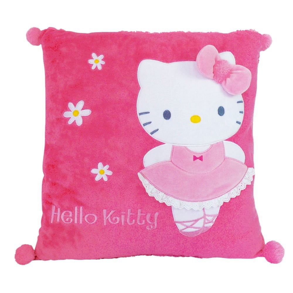 Perna decorativa din plus Hello Kitty Ballerina Fun House