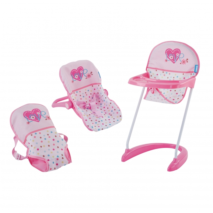 Set 3 Piese Pentru Papusi Feed n Care Set Hauck Toys