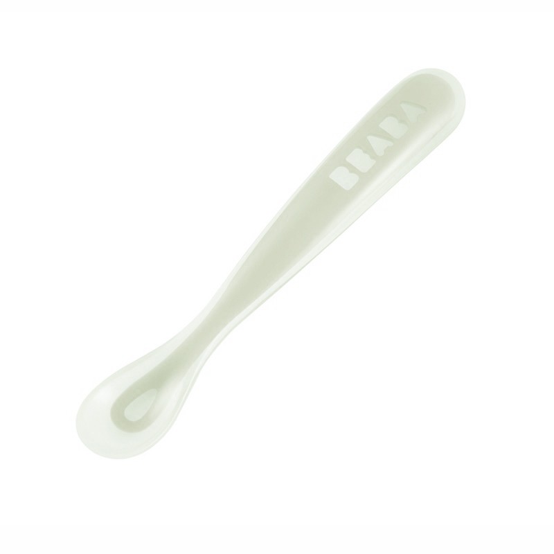 Set 4 lingurite ergonomice silicon Bunny Beaba