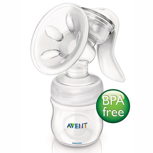 Pompa pentru san manuala cu biberon pentru hranire naturala Philips-AVENT SCF330/20 - imagine 2