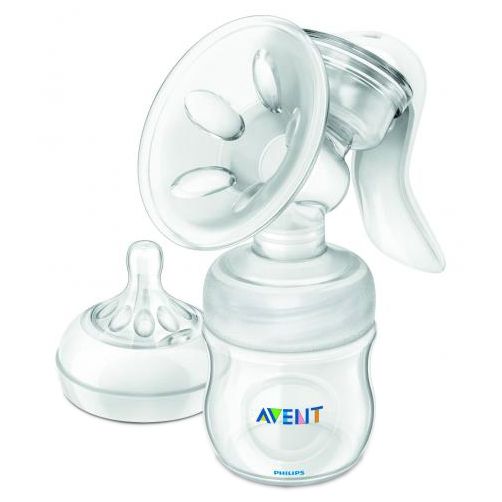 Pompa pentru san manuala cu biberon pentru hranire naturala Philips-AVENT SCF330/20 - imagine 3