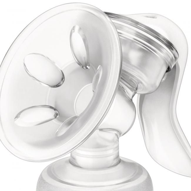 Pompa pentru san manuala cu biberon pentru hranire naturala Philips-AVENT SCF330/20 - imagine 4