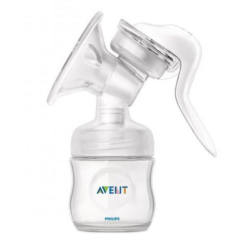 Pompa pentru san manuala cu biberon pentru hranire naturala Philips-AVENT SCF330/20