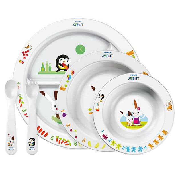 Set pentru masa Philips-AVENT SCF716/00, 6 luni+