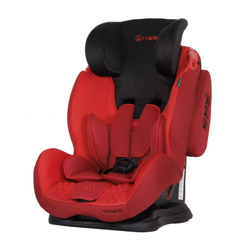 Scaun auto VIVARO cu ISOFIX Red Coletto - imagine 3