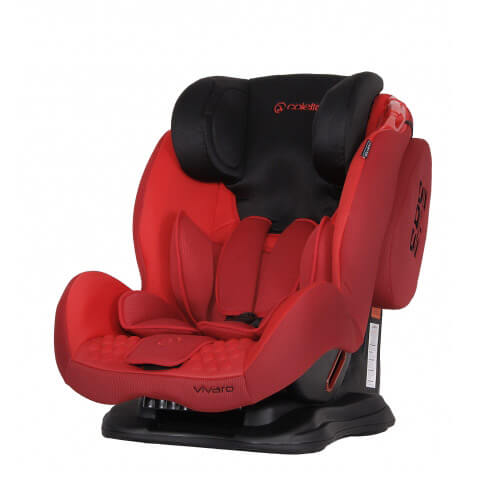 Scaun auto VIVARO cu ISOFIX Red Coletto - imagine 4