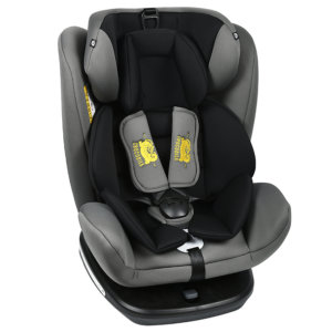 Scaun Auto Tweety Grey cu Isofix rotativ 360 grade Crocodile 0 36 kg baza neagra