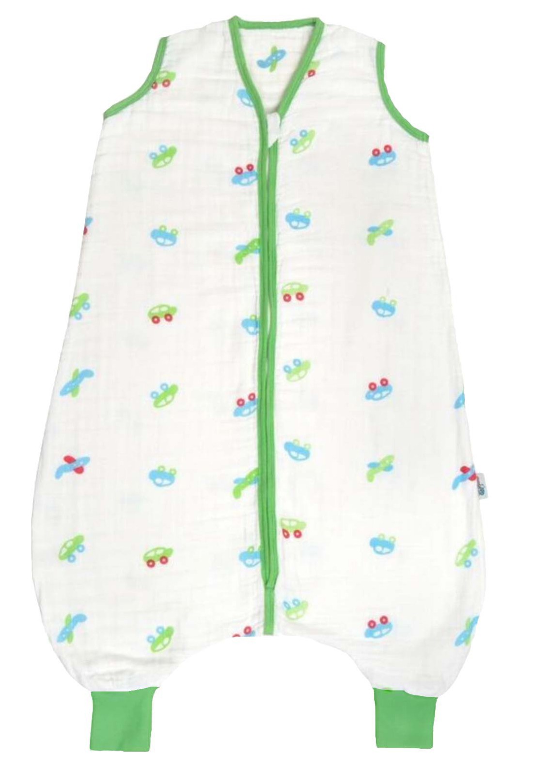 Sac de dormit cu picioruse Boys din muselina 12-18 luni 0.5 Tog Slumbersac