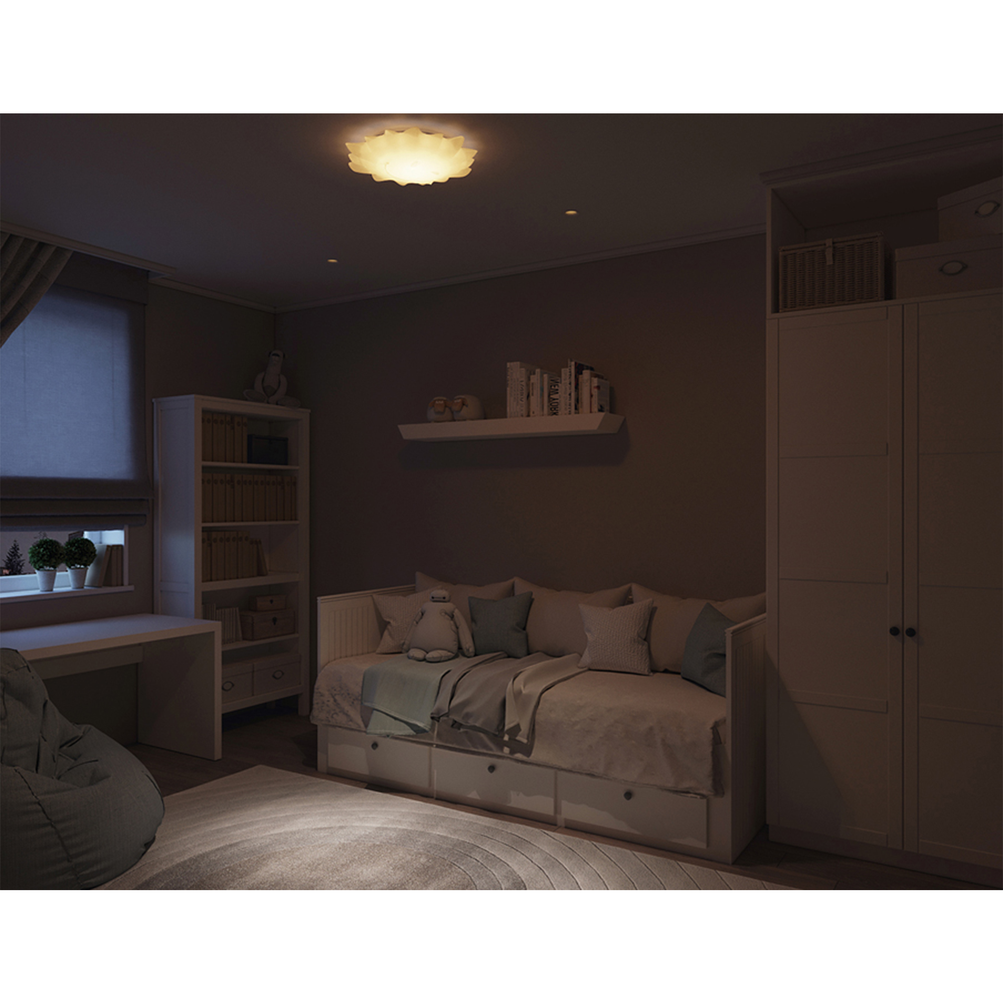 Lampa inteligenta care simuleaza lumina naturala, AGU - imagine 3