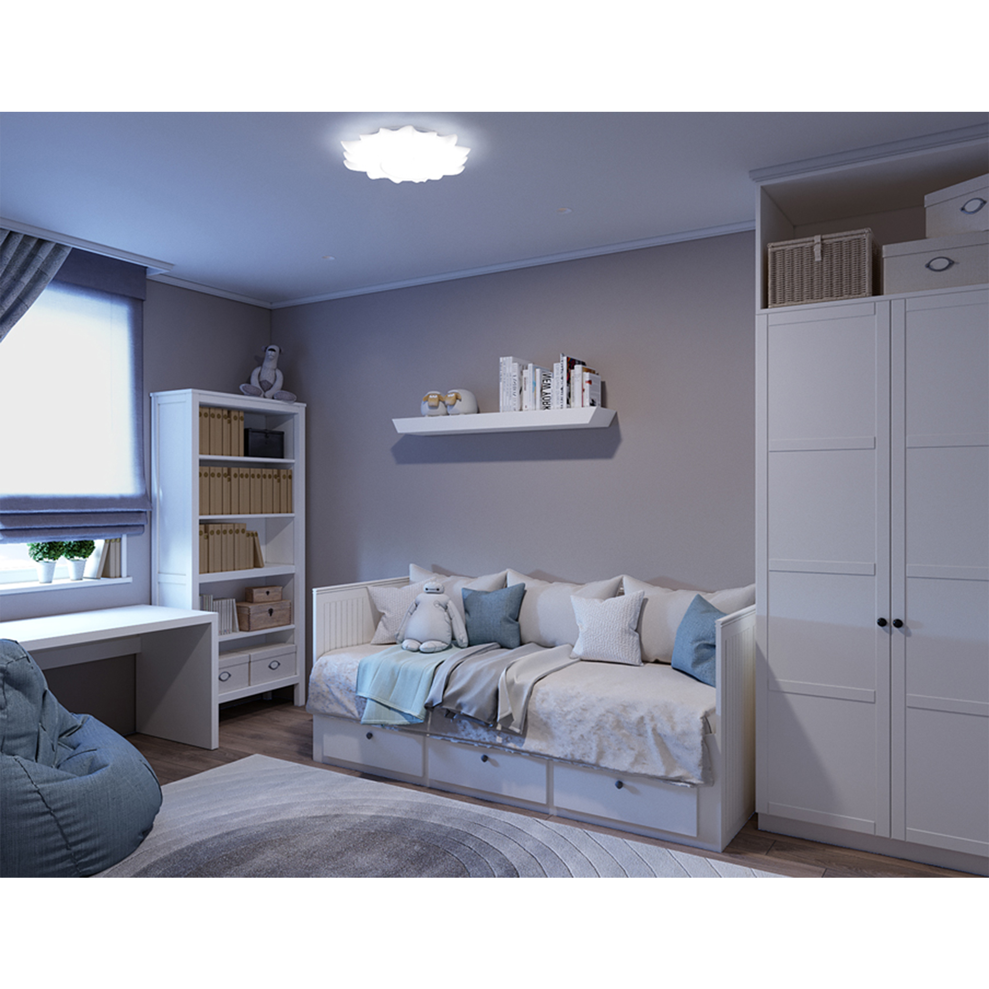 Lampa inteligenta care simuleaza lumina naturala, AGU - imagine 4