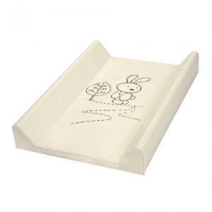 Saltea de infasat cu blat 70x50 cm Bunny crem -Klups