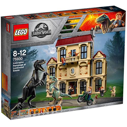 LEGO Jurassic World Furia Indoraptorului pe Mosia Lockwood 75930 LEGO