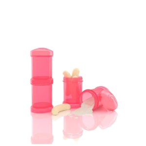 Recipient Twistshake pentru lapte praf 100ml Piersica