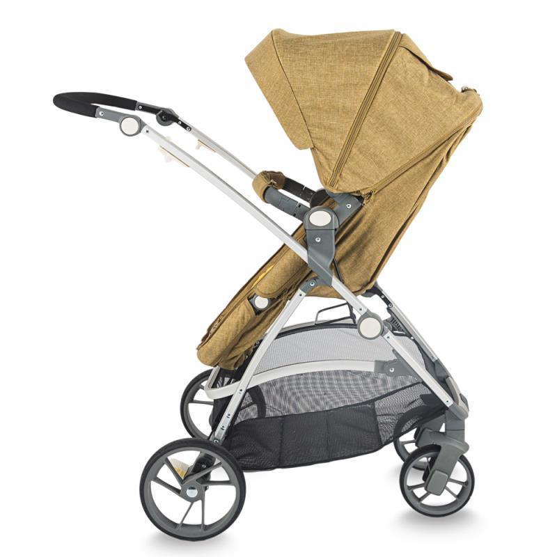 Carucior transformabil 3 in 1 COCCOLLE Sereno caramiziu - imagine 16