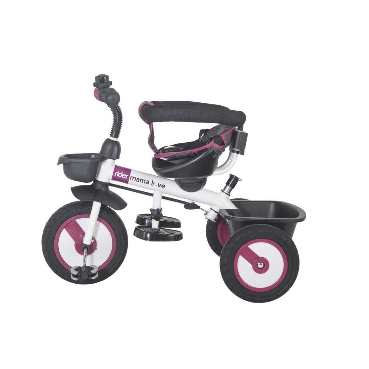 Tricicleta multifunctionala MamaLove Rider Albastru - imagine 4