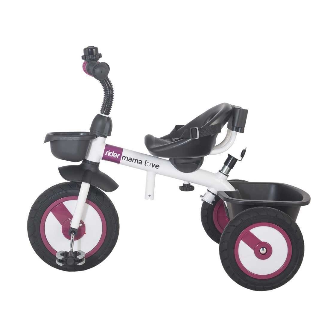 Tricicleta multifunctionala MamaLove Rider Albastru - imagine 6