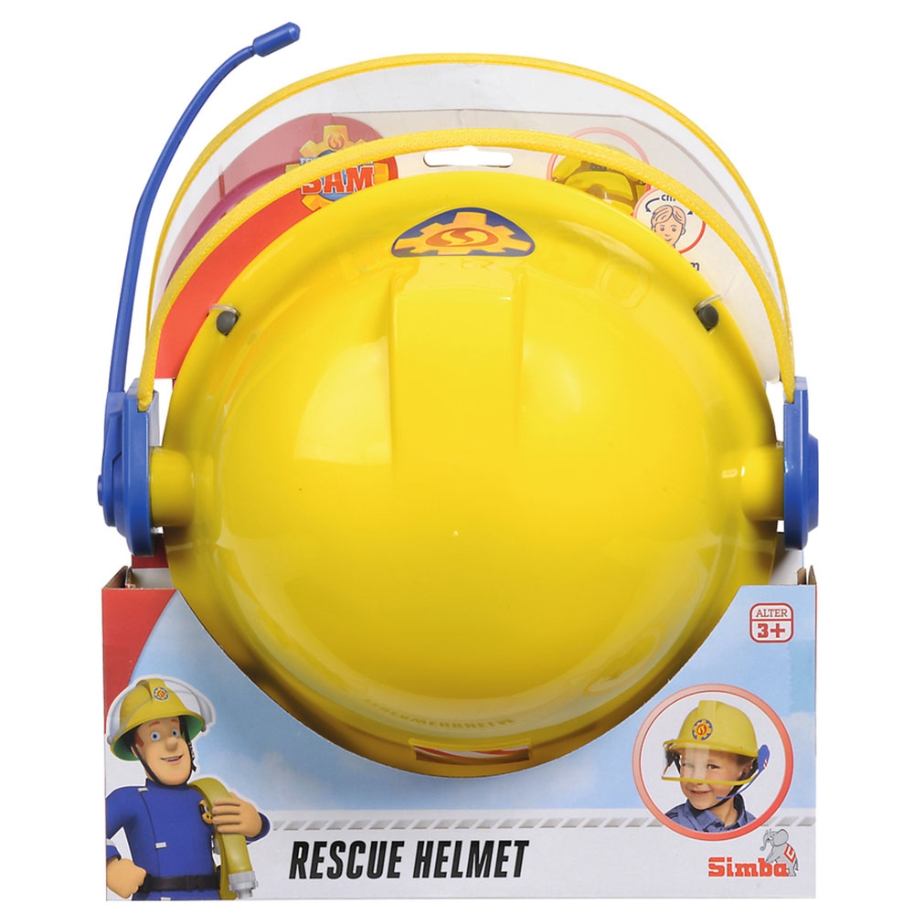 Casca de pompier Simba Fireman Sam Rescue Helmet - imagine 3